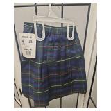 Girls Plaid School Uniform Skirt by Becky Thatcher
