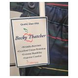 Girls Pleated Plaid Uniform Skirt by Becky Thatcher
