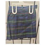 Girls Pleated Plaid Uniform Skirt by Becky Thatcher