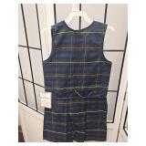 Becky Thatcher Plaid School Uniform Dress 8