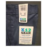 Navy Blue Boys Uniform Shorts Size 10