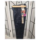 Dickies Boys Slim Fit Pleated Front Pants with Reinforced Knee