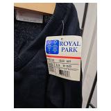 Royal Park Navy V-Neck Youth Pullover Sweater