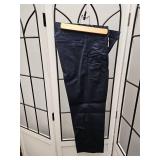 Dickies Boys Navy Blue Pleated Front Pants Size 12 Regular