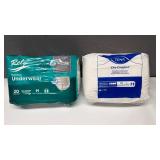 TENA and Rely Maximum Absorbency Protective Underwear Size M