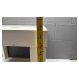 White Stepped Display Riser Stand