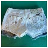 Miss Me Denim Shorts Collection Size 27
