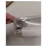 Everbilt Trip Lever 1-1/2 in. White Poly Pipe Bath Waste and Overflow Drain in Brushed Nickel