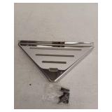 Gatco 1463 Elegant 13 in Corner Shelf, Chrome