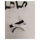 KES 2-Piece Over The Door Towel Rack Over Cabinet Towel Holder for Kitchen and Bathroom in Matte Black