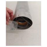 Rheem 24 in. Vent Length 3 in. x 5 in. Stainless Steel Concentric Venting for Indoor Tankless Gas Water Heaters