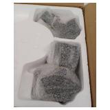 Breezary Modern Farmhouse 52-in Matte Black with Rich Walnut and Weathered Oak Blades LED Ceiling Fan With Light 5 -Blade