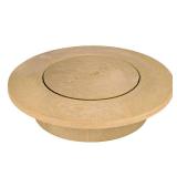 Pop-Up Drainage Emitter for 3 in. and 4 in. Drain Fittings, Sand Plastic