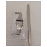 Bruxie 18 in. Wall Mounted Single Towel Bar in Spot Defense Brushed Nickel