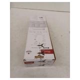 Bruxie 18 in. Wall Mounted Single Towel Bar in Spot Defense Brushed Nickel