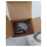 Bruxie 3-Piece Bath Hardware Set with 18 in Wall Mount Single Towel Bar, Paper Holder and Towel Ring in Brushed Nickel