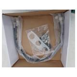 Phiestina Single-Handle Chrome Centerset 4 n. Utility Sink Laundry Faucet, with Rotatable Swivel Spout and Threaded End