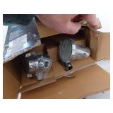 Wall Bar 6 -Spray Patterns with 1.8 GPM 4.5 in. Wall Mount Dual Shower Heads with Nail Glue Installation in Chome