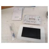 Emerson - Sensi Touch Smart Programmable Wi-Fi Thermostat-Works with Alexa, C-Wire Required - White