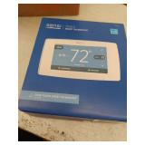 Emerson - Sensi Touch Smart Programmable Wi-Fi Thermostat-Works with Alexa, C-Wire Required - White