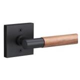 Sure-Loc AP100 Square Dummy Door Lever with Walnut Grip, Lot of 3
