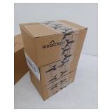 Sure-Loc AP100 Square Dummy Door Lever with Walnut Grip, Lot of 3