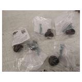 Amerock Bp53005 Edona 1-1/4  Mushroom Cabinet Knob - Bronze, Lot of 5