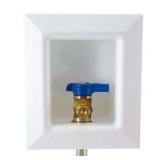 Apollo 4932471 0.5 in. Dia. PEX Barb Brass Ice Maker Outlet Box
