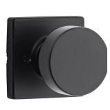 Pismo Square Hall/Closet Knob in Matte Black