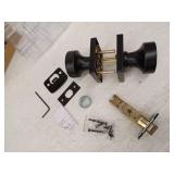 Pismo Square Hall/Closet Knob in Matte Black