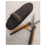 Fiskars Stainless Steel Garden Snip with Sheath