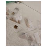 Miscellaneous Lot of Gold Toned Pulls and Knobs