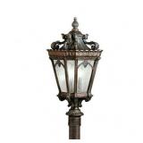 Kichler Lighting - Three Light Outdoor Post Mount - Outdoor Post Lantern -