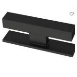 Mikkel Black Rectangular Cabinet Pull, Lot of 2