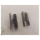 Mikkel Black Rectangular Cabinet Pull, Lot of 2