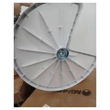 Rev-A-Shelf 24-Inch Kidney Shaped Lazy Susan