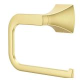 Bruxie Wall Mounted Hand Towel Holder in Brushed Gold