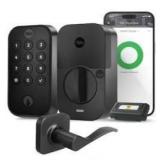 Yale Assure Lock 2 Norwood Bundle Black Suede Smart Wi-Fi and Bluetooth Keypad Electronic Deadbolt and Handle Lock