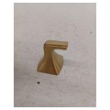 Bruxie J-Hook Robe/Towel Hook in Brushed Gold
