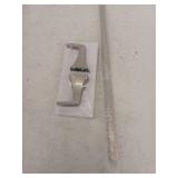 Bruxie 24 in. Wall Mounted Single Towel Bar in Spot Defense, Brushed Nickel