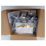 Schlage J54-Sol Solstice Single Cylinder Keyed Entry Door Lever Set