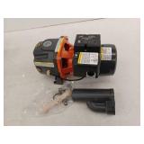 LEO 1 HP Dual Voltage Cast Iron Convertible Jet Pump, Model: UDPm100-1