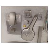 Luxery Shower System, Brushed Nickel