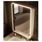 Reflexon 32x24 inch LED Lighted Medicine Cabinet with Mirror