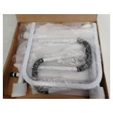 VEVOR Bed Assist Rail 180 Degree Foldable 450 lbs. Loading Bed Side Rails with 4-Level Handle