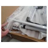 VEVOR Bed Assist Rail 180 Degree Foldable 450 lbs. Loading Bed Side Rails with 4-Level Handle