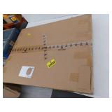 Reflexon 32x24 inch LED Lighted Medicine Cabinet with Mirror, White