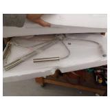 6-Light Brushed Nickel Classic Candlestick Chandelier