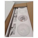 4-Light Bronze Bathroom Vanity Light Fixture