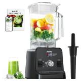 Aeitto Blender with 1500-Watt Motor, 68 Oz Large Capacity Blenders for Kitchen, Countertop Professional Blenders for Ice Crush, Frozen Drinks, Black